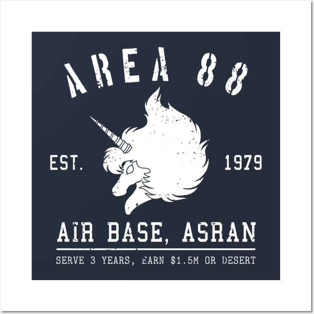 Area 88 Air Base Wall Art by CCDesign